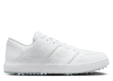 Air Jordan Nu Retro 1 Low Golf Triple White