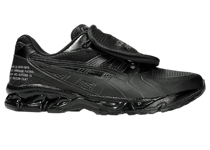 ASICS Gel-Kayano 14 SBTG x Limited Etd Monsoon Patrol Black