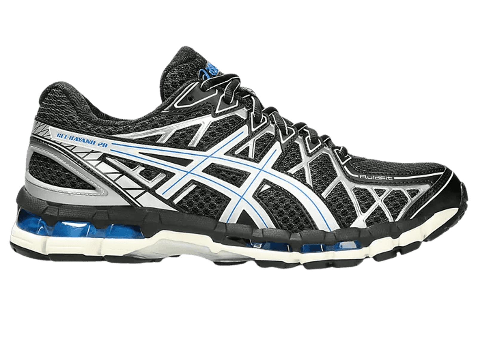 The Asics Gel-Kayano 20 Black Pure Silver Releases January 2025 The Asics Gel-Kayano 20 Black Pure Silver Releases January 2025