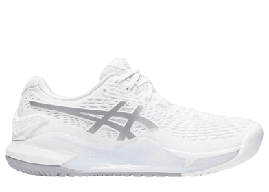 ASICS Gel Resolution 9 White Pure Silver (W)