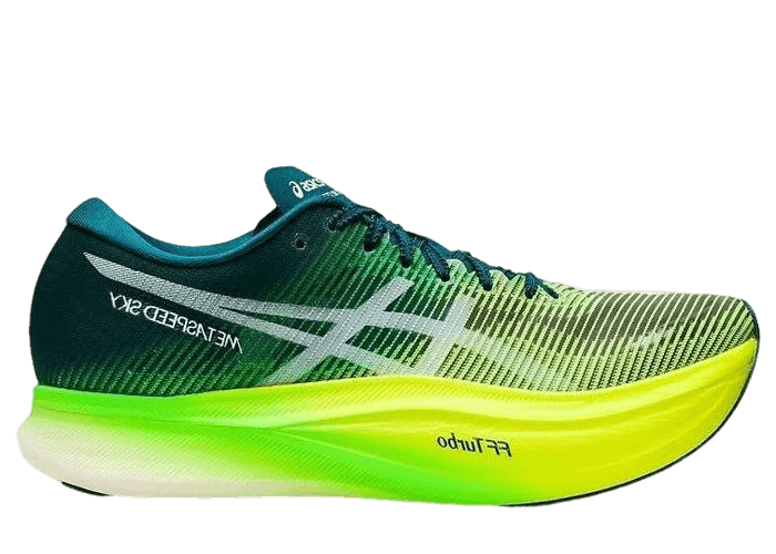 ASICS Metaspeed Sky+ Velvet Pine Safety Yellow - 1013A115-300