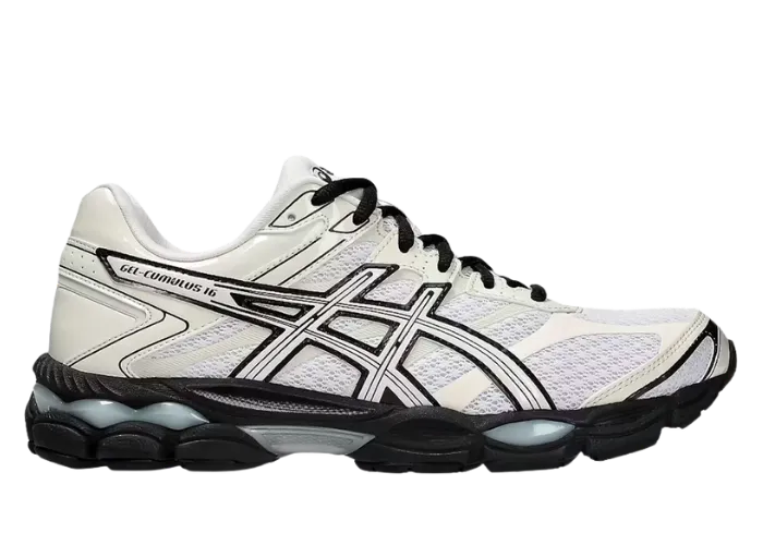 ASICS Gel-Cumulus 16 White Cream Black