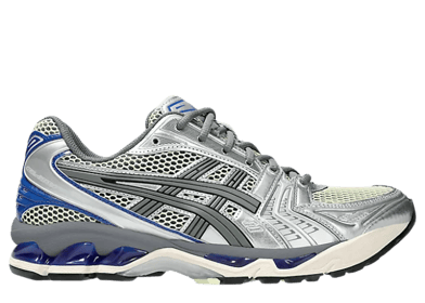 Asics Gel-Kayano 14 Soft Yellow Asics Blue