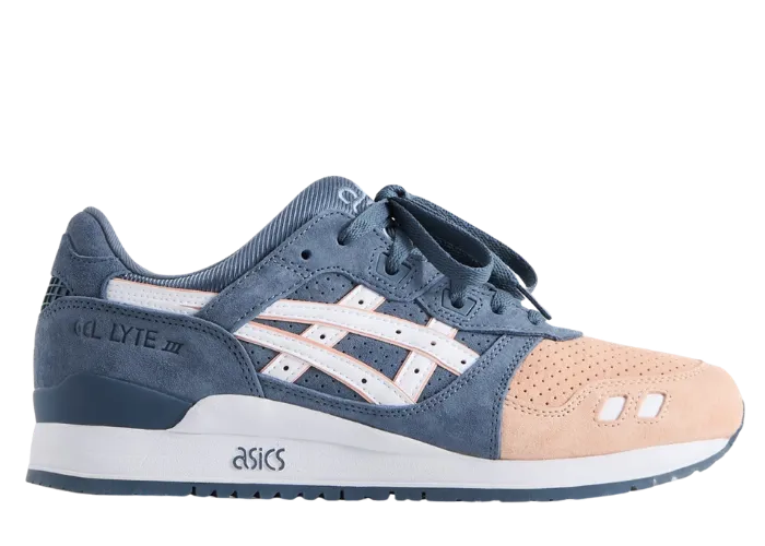 Asics Gel-Lyte III Remastered Kith Salmon Toe
