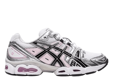 ASICS Gel-Nimbus 9 White Silver Black (W)
