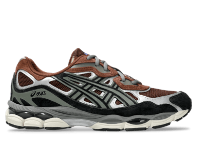 Asics Gel-NYC Black Brown Silver