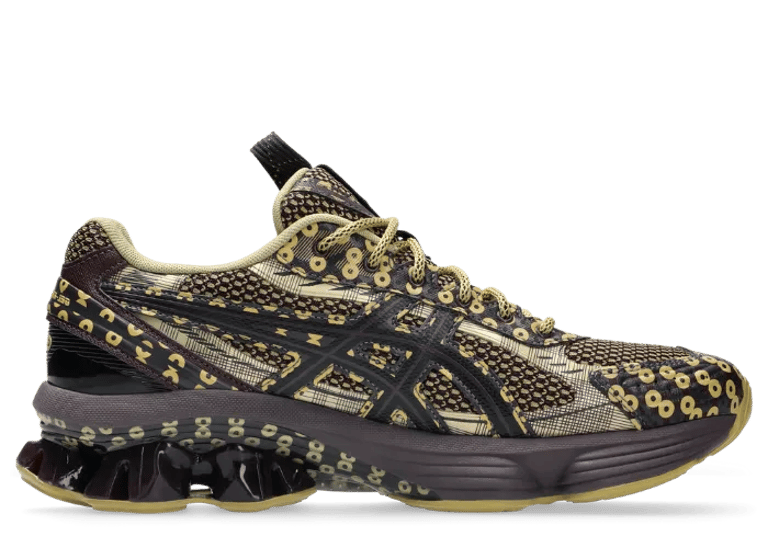 Asics US7-S Gel-Kinetic Fluent Kiko Kostadinov Brown Yellow