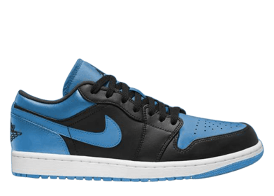 Air Jordan 1 Low Black University Blue