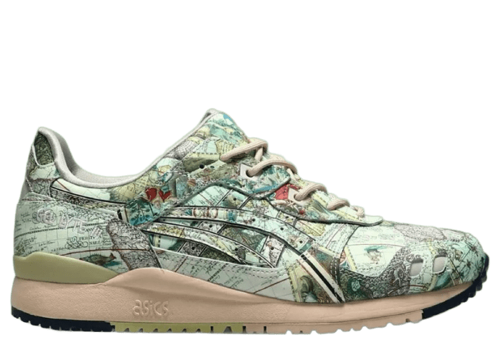 Asics Gel-Lyte III atmos Aged Map - 30208397 Raffles & Where