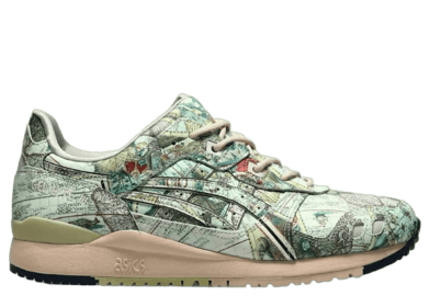 Asics Gel-Lyte III atmos Aged Map