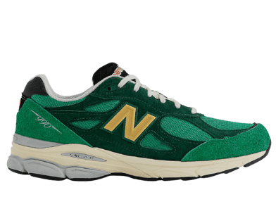 New Balance 990v3 Made In USA Green Yellow