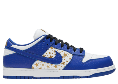 Nike SB Dunk Low Supreme Stars Hyper Royal (2021)