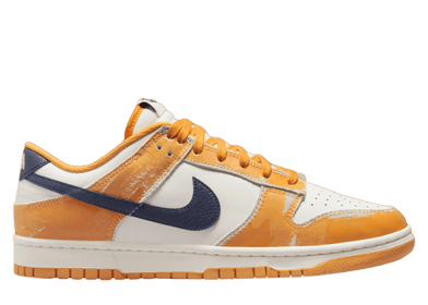 Nike Dunk Low Faded Paint Laser Orange Midnight Navy