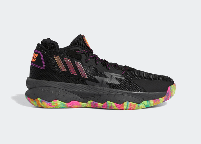 adidas Dame 8 Big Mood Basketball Shoes Core Black