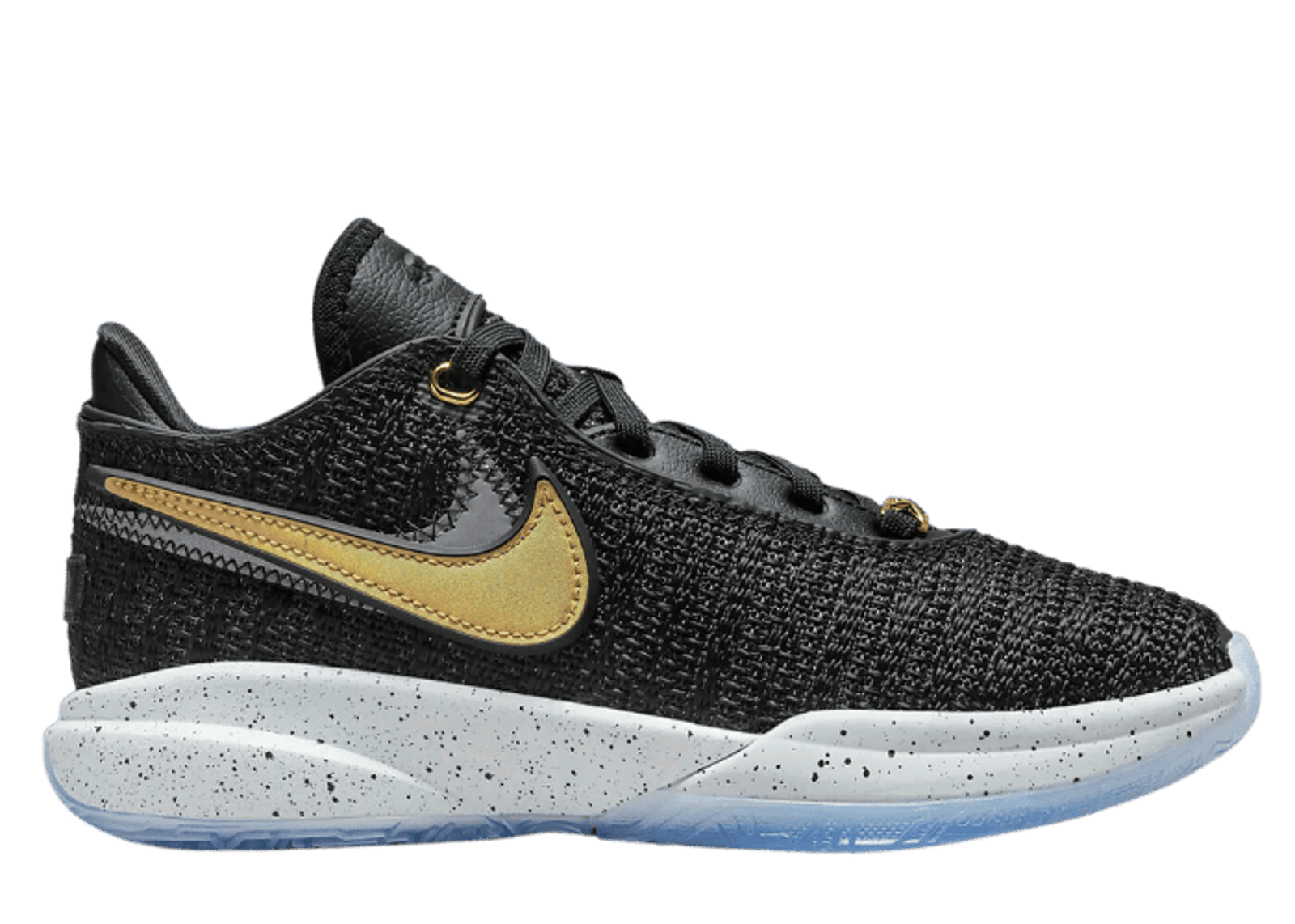 Nike LeBron 20 Black Metallic Gold (GS)