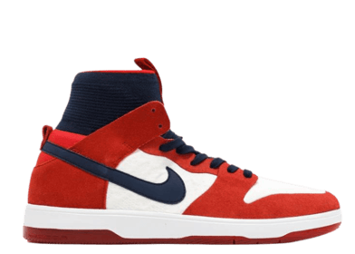 Nike SB Dunk High Elite Red Navy White