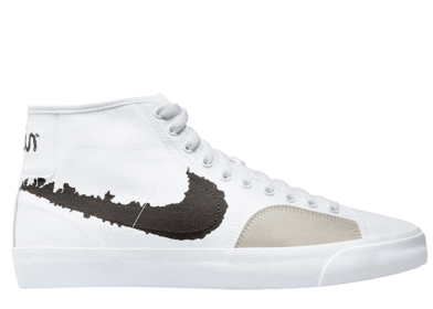 Nike SB Blazer Court Mid PRM White Black