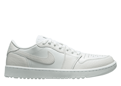 Air Jordan 1 Low Golf White Croc