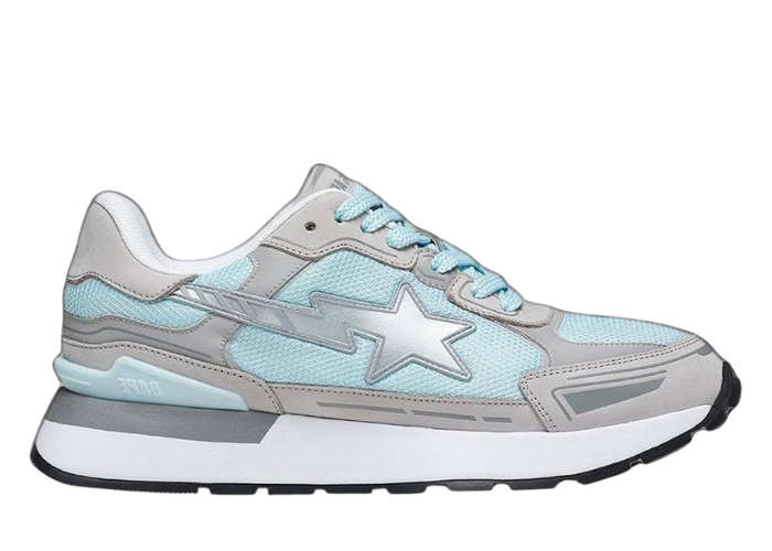 BAPE CROSS STA Sax Grey