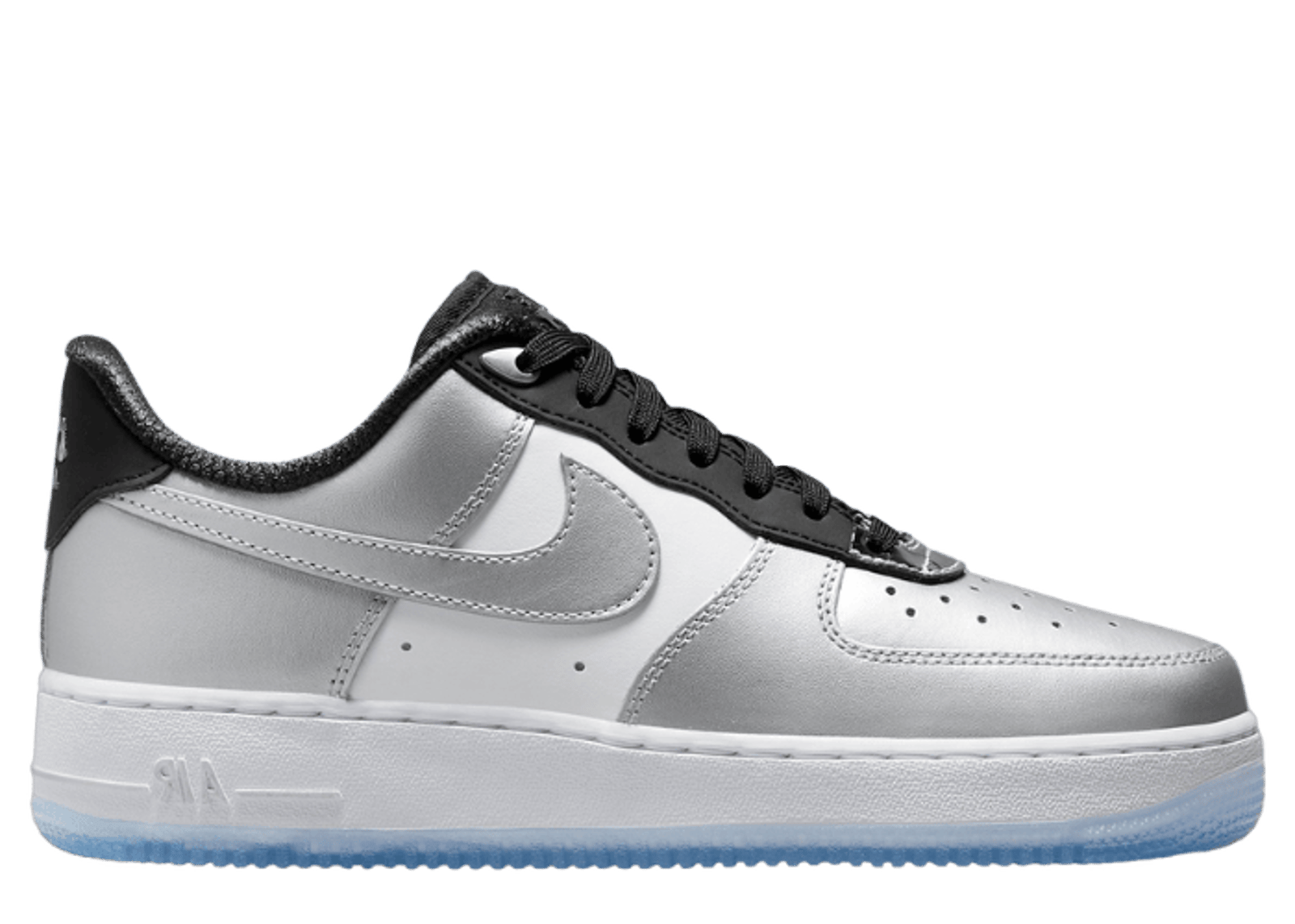 Nike Air Force 1 '07 Low Metallic Silver Black (W)