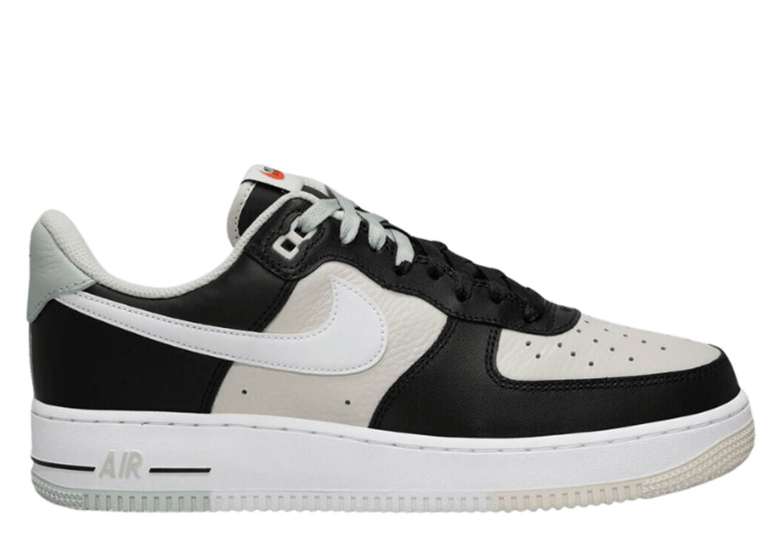 Nike Air Force 1 Low Split Black Light Silver