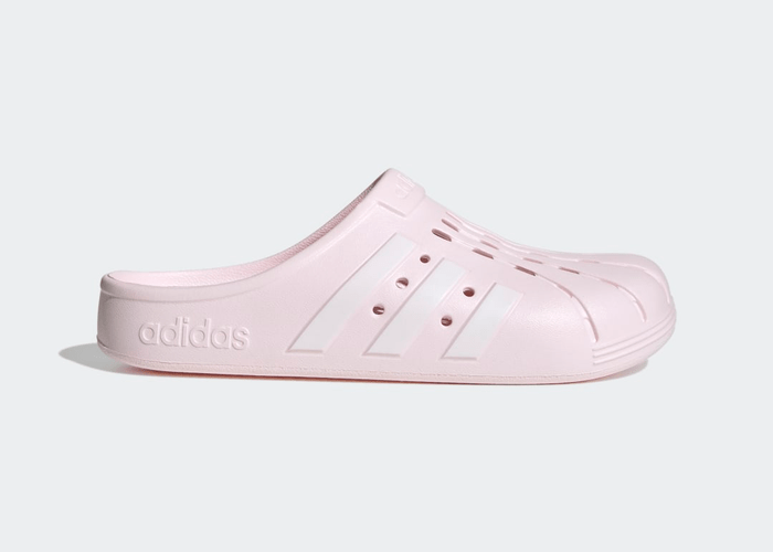 adidas Adilette Clogs Almost Pink