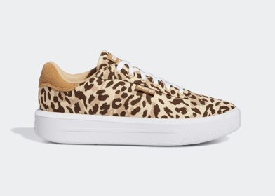 adidas Court Platform CLN Shoes Hazy Beige
