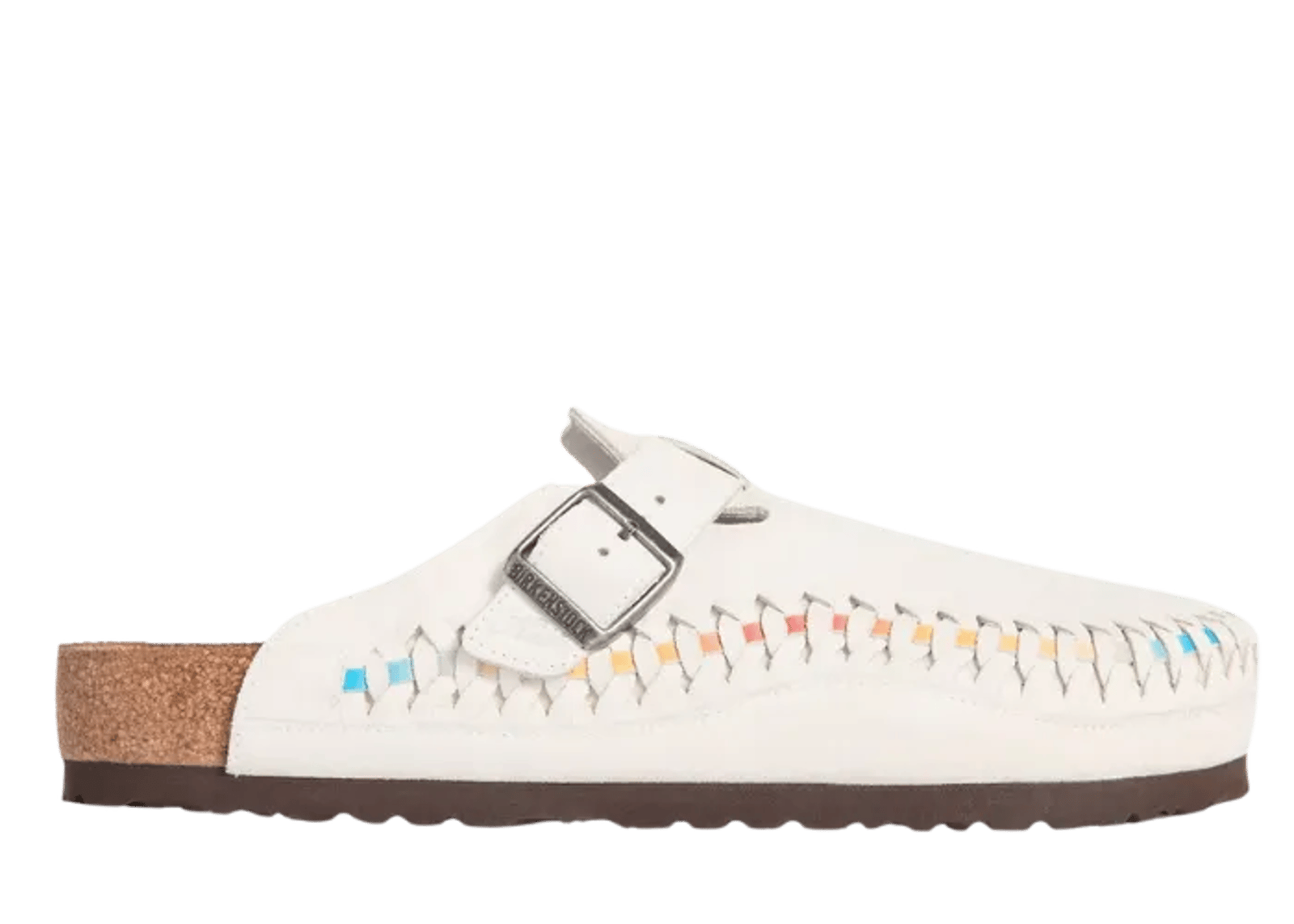 Birkenstock Boston Braided Kith Antique White Tie Dye