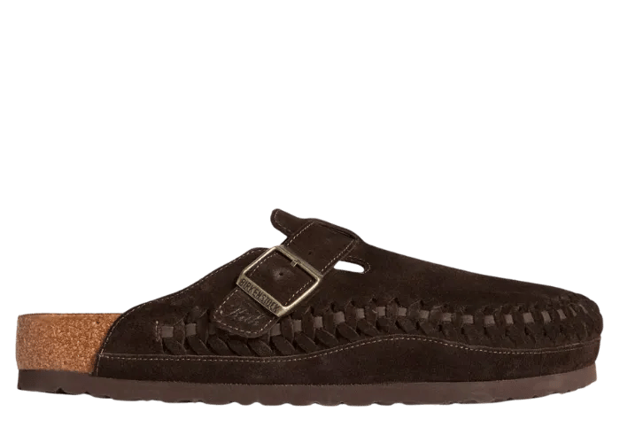 Birkenstock Boston Braided Kith Taupe - 1030958 Raffles