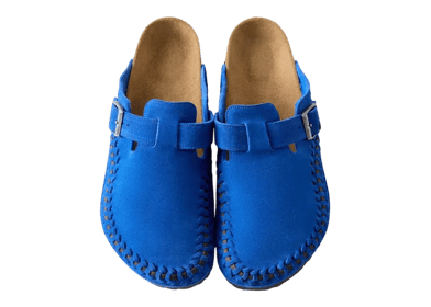 Birkenstock Boston Braided Kith Ultra Blue