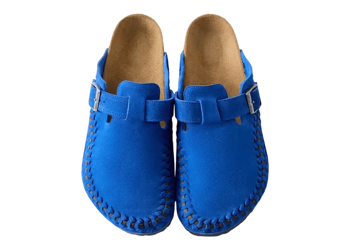 Birkenstock Boston Braided Kith Ultra Blue