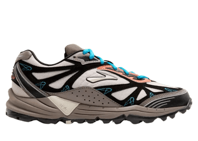 Brooks Cascadia 1 Moonbeam Black Camellia