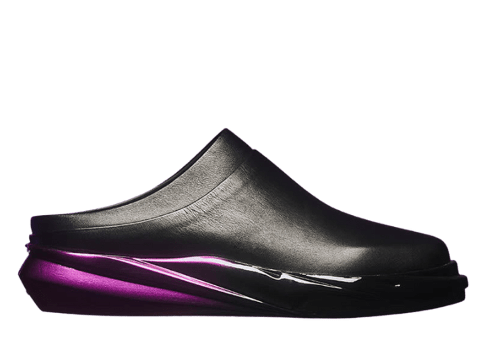 1017 ALYX 9SM Mono Mule Neon Faded Sole END. Black - AXUMU0012LE01-MTY0001