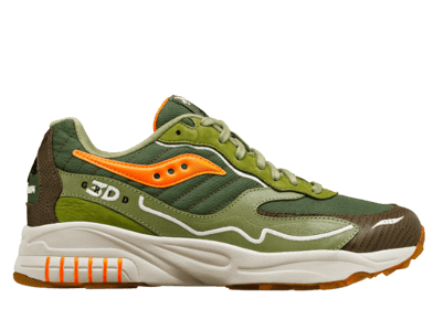 Saucony 3D Grid Hurricane Maybe Tomorrow Tortoise