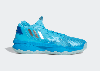 adidas Dame 8 Basketball Shoes Signal Cyan