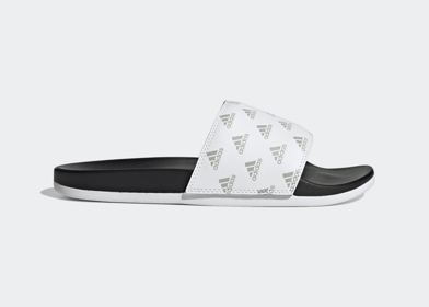 adidas Adilette Comfort Slides Cloud White