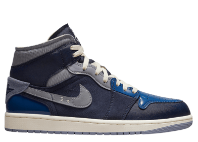 Air Jordan 1 Mid SE Craft Obsidian