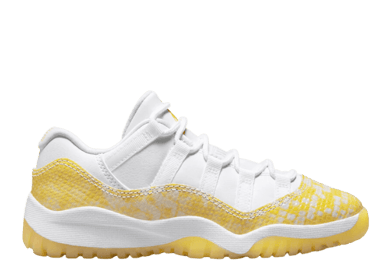 Air Jordan 11 Low Snake Yellow Python (PS)