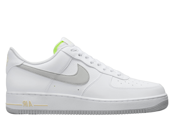 Nike Air Force 1 Low White Grey Volt Lemon - FJ4825-100 Release Info