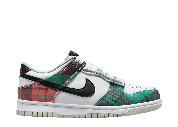 Nike Dunk Low Tartan Plaid (GS) - DV8919-100 Raffles & Where to Buy