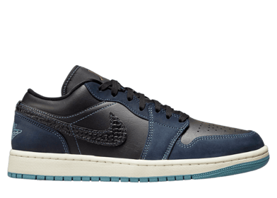 Air Jordan 1 Low SE Black Midnight Navy (W)