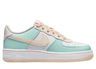 Nike Air Force 1 Low Emerald Rise Guava Ice Pink Spell (GS)