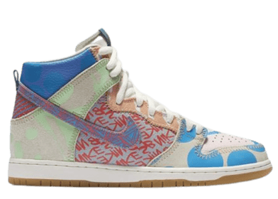 Nike SB Dunk High Thomas Campbell What the Dunk