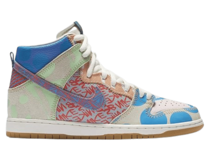 Nike SB Dunk High Thomas Campbell What the Dunk - 918321-381