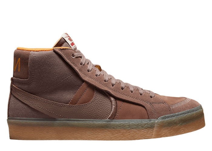 Nike SB Zoom Blazer Mid PRM Plus Plum Eclipse Gum - DV5468-200