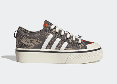 adidas Nizza Platform Shoes Off White