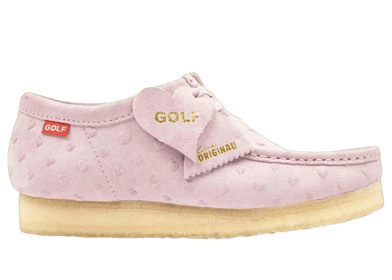 Clarks Originals Wallabee Golf Wang Pink