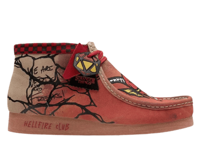 Clarks Wallabee Evo Stranger Things Dark Sand