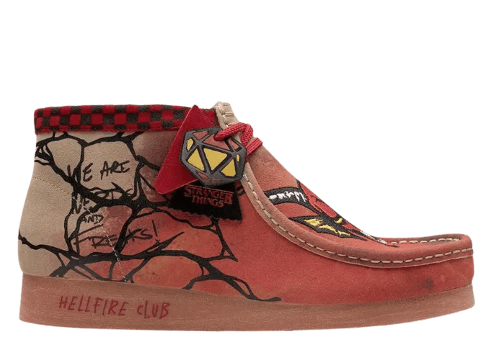 Clarks Wallabee Evo Stranger Things Dark Sand