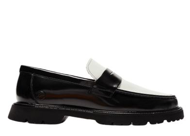 Cole Haan American Classic Penny Loafers fragment design Black White